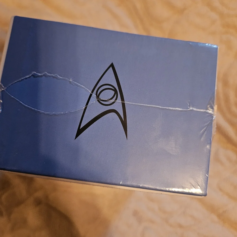 Blue and White Star Trek Mr. Spock Collectible Figure - Picture 2 of 5